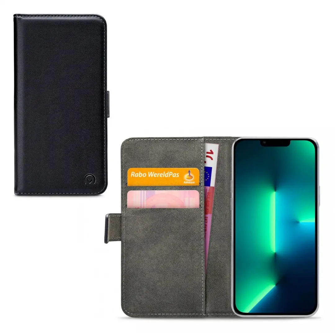 Mobilize Classic Gelly Wallet Bookcase iPhone 13 Pro Max - Zwart
