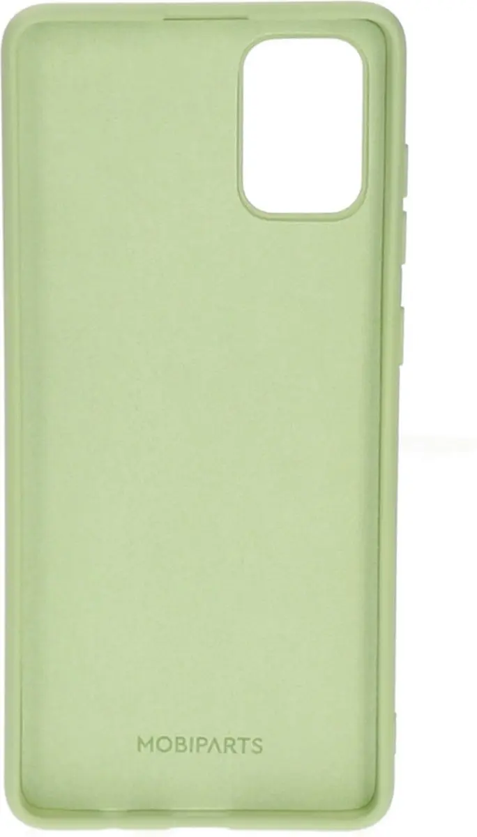 Mobiparts Samsung Galaxy A71 Siliconen Hoesje MP-104921 - Groen