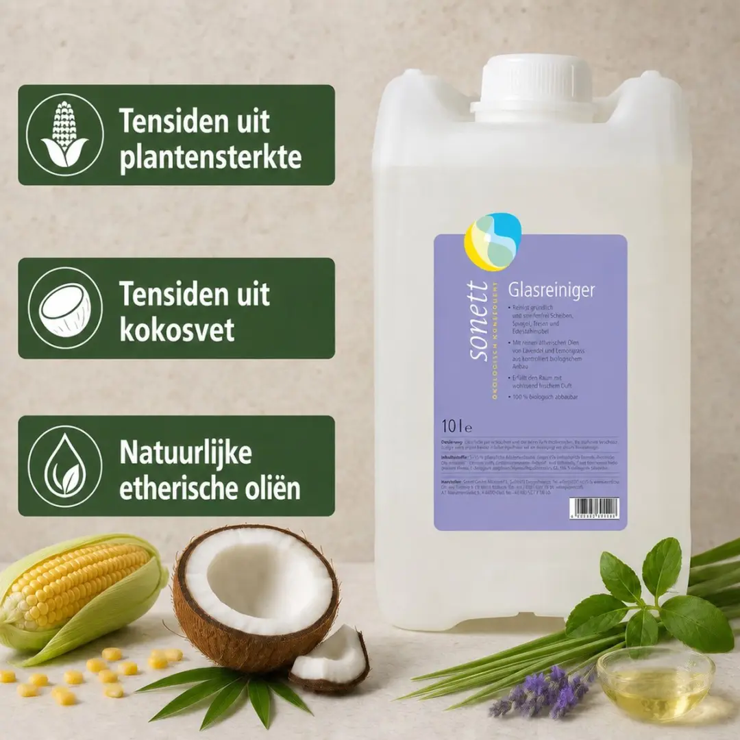 Sonett Glasreiniger 10L - Biologisch afbreekbaar