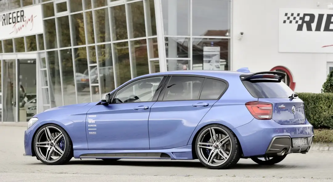 Schnitzer Spoiler BMW 1-serie - Blauw/Zwart