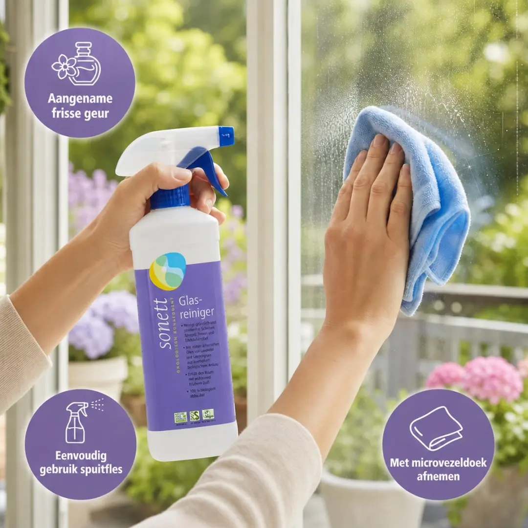 Sonett Glasreiniger Spray 500ml - Streepvrij