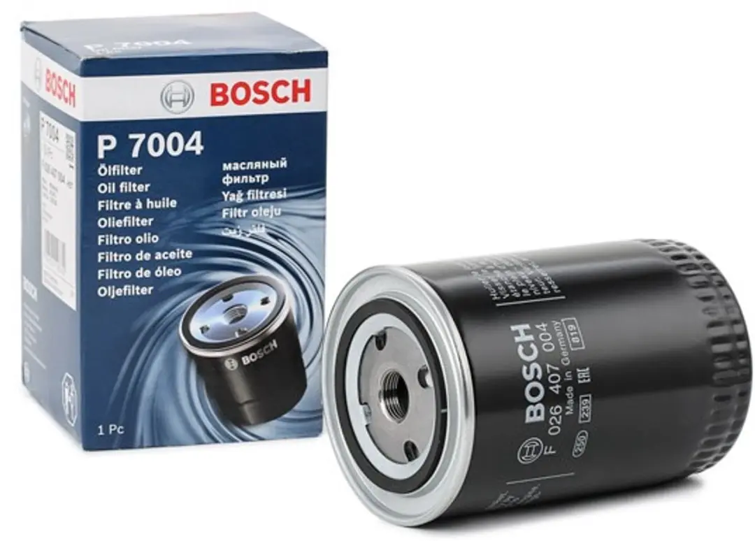Bosch P7004 Oliefilter - 149mm - 3/4" 16 UNF - o.a. VW/Audi/Seat