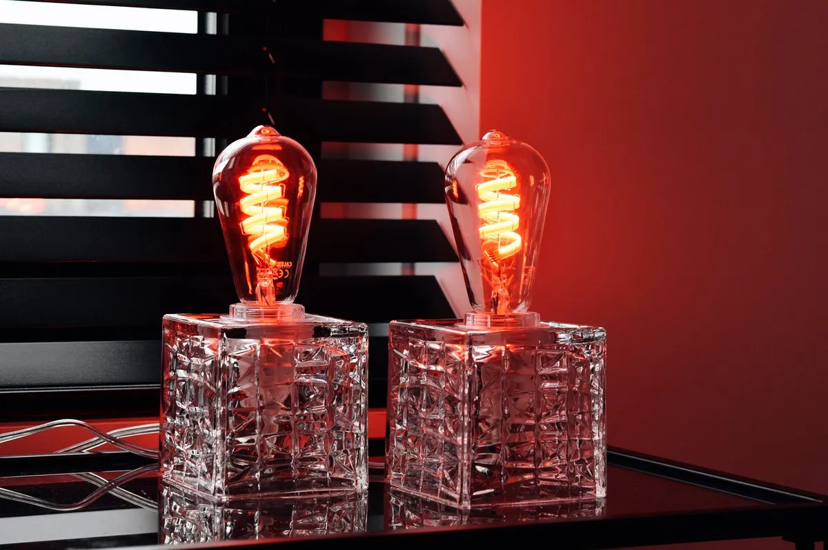 Calex Glas Tafellamp E27 - 10cm Helder