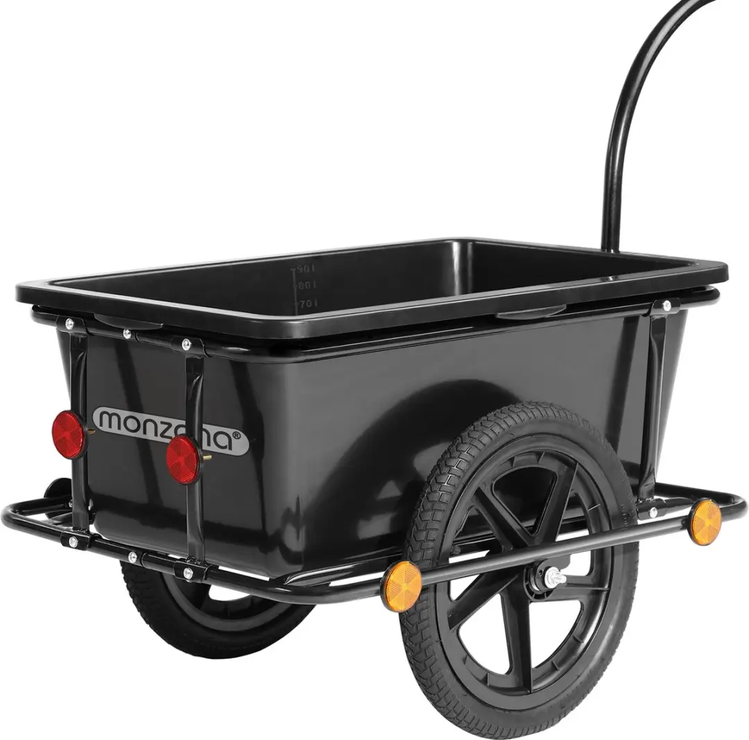 Monzana Fietskar Aanhanger 90L