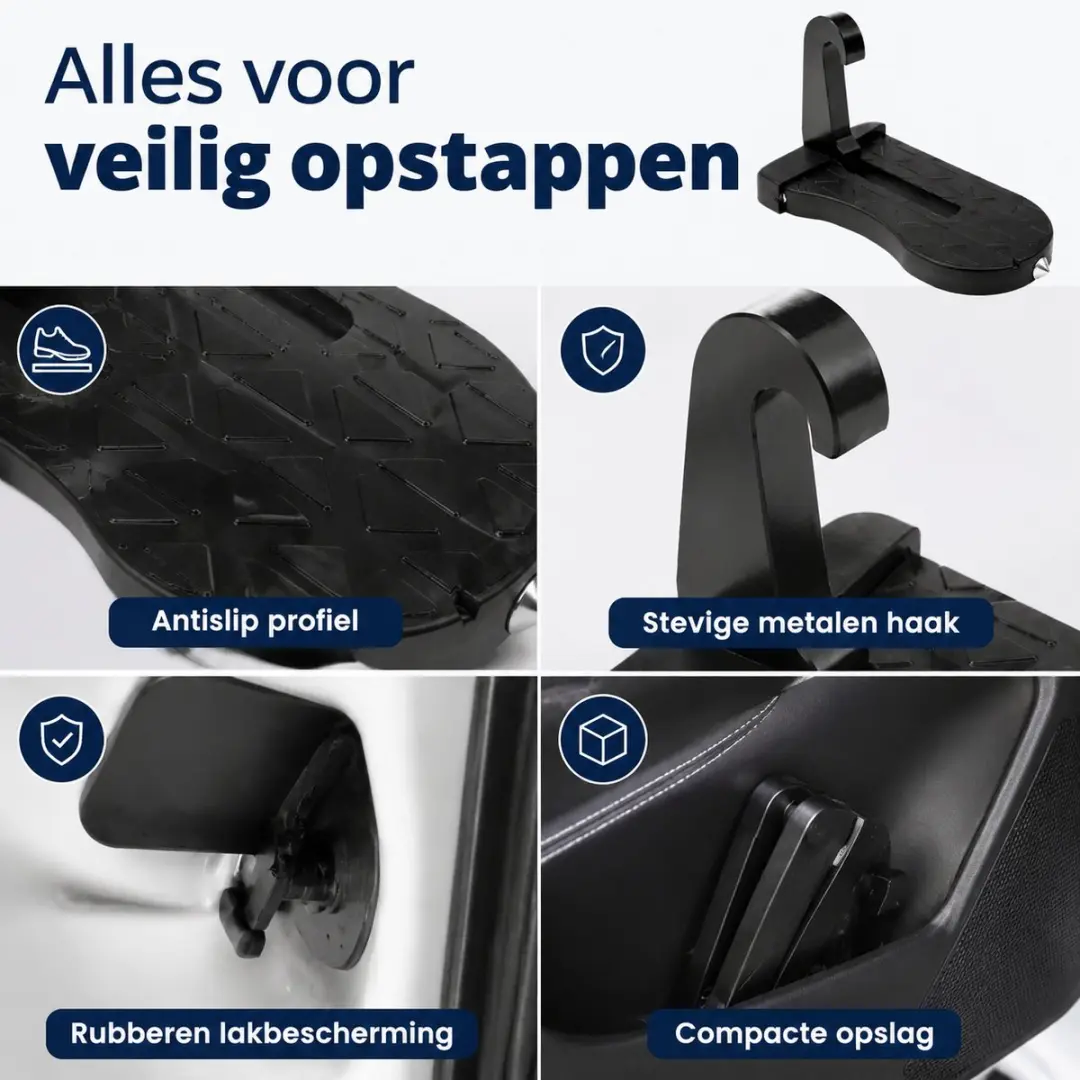 ECTEATOY Auto Pedalen Opstap 156154 - Zwart