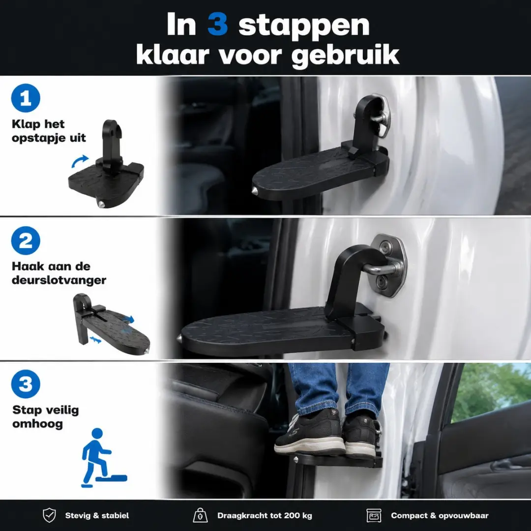 ECTEATOY Auto Pedalen Opstap 156154 - Zwart - afbeelding 6 van 6
