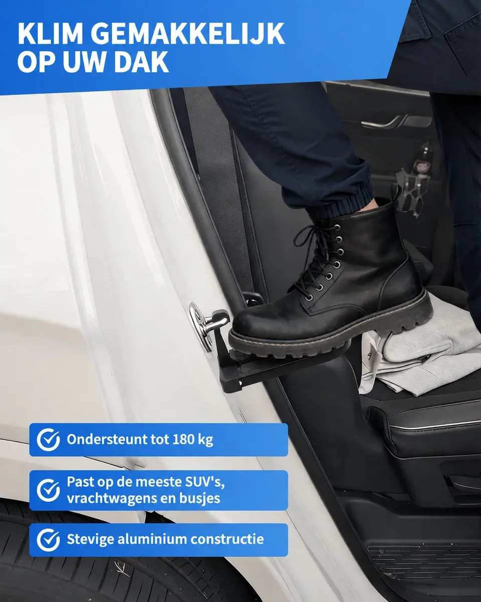 ECTEATOY Auto Pedalen Opstap 156154 - Zwart