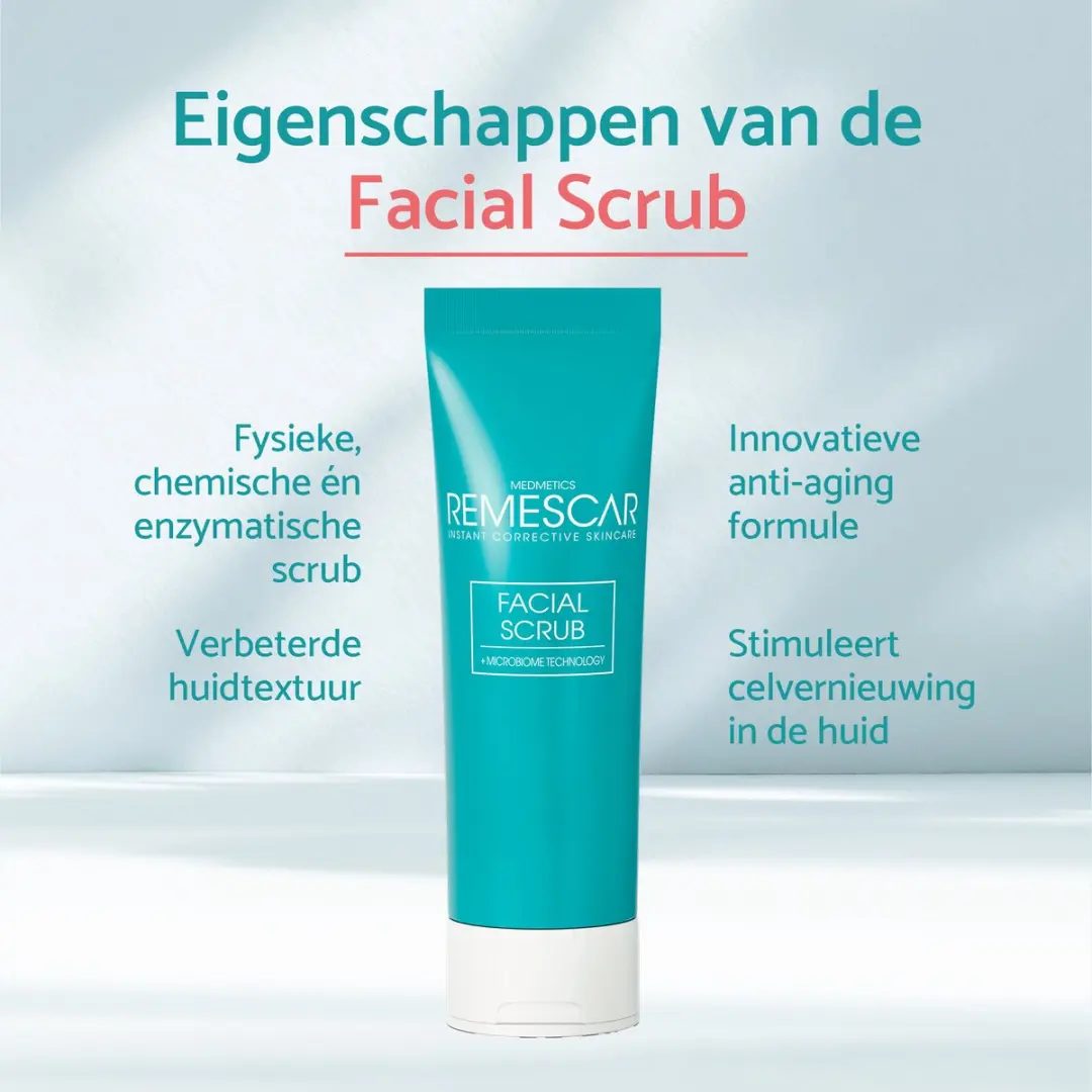 Remescar Anti-Aging Gezichtsscrub 75ml - Microbiome Technologie