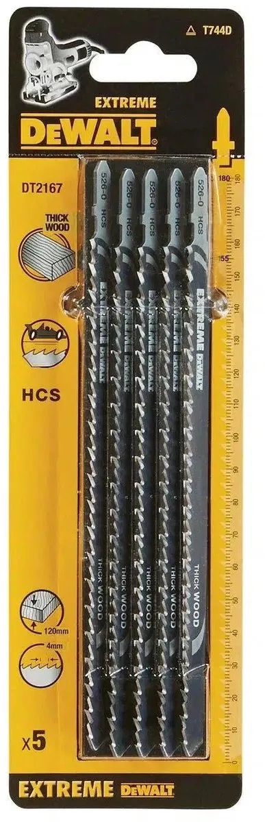 DeWalt DT2167-QZ Decoupeerzaagblad - 5 Stuks
