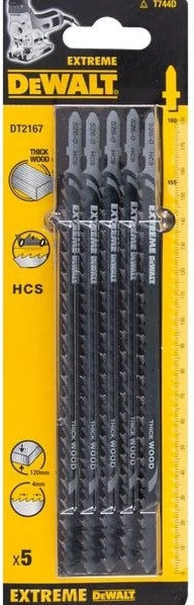 DeWalt DT2167-QZ Decoupeerzaagblad - 5 Stuks
