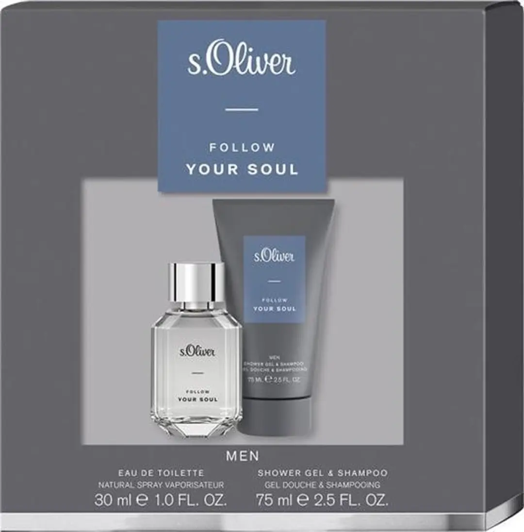 s.Oliver Follow Your Soul Men Geschenkset - 105ml