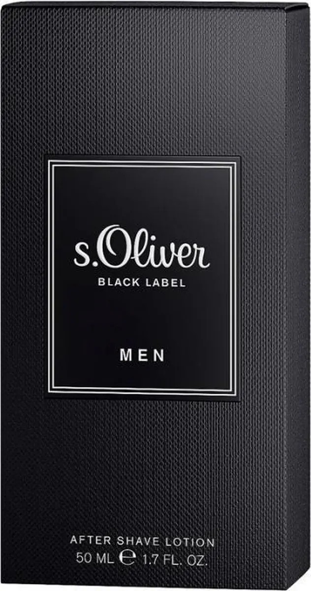 s.Oliver Black Label Aftershave 50ml