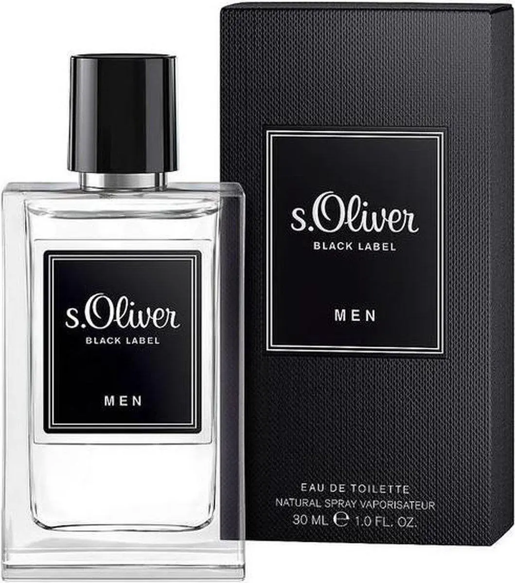 s.Oliver Black Label Heren Eau de Toilette 30ml