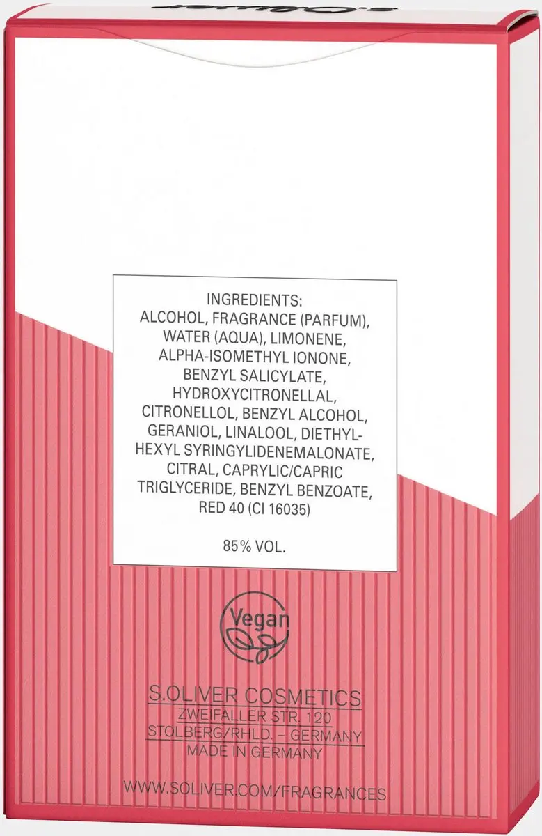 s.Oliver Here And Now Eau de Parfum 30ml