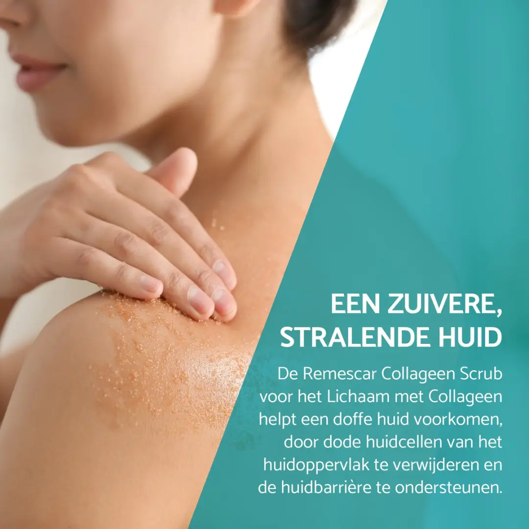 Remescar Collageen Scrub Lichaam 200ml - Microbiome Technologie