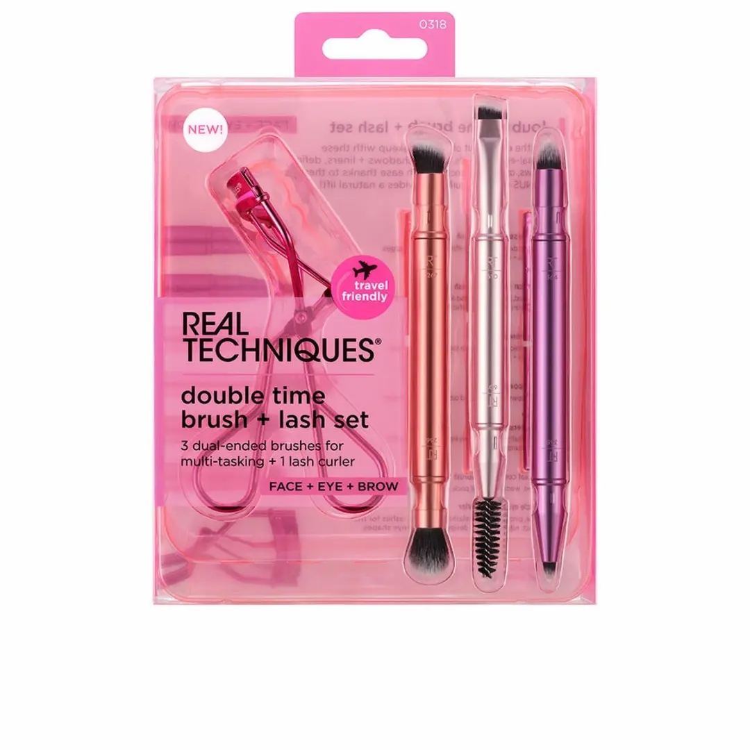 Real Techniques Double Time Make-up Borstel Set
