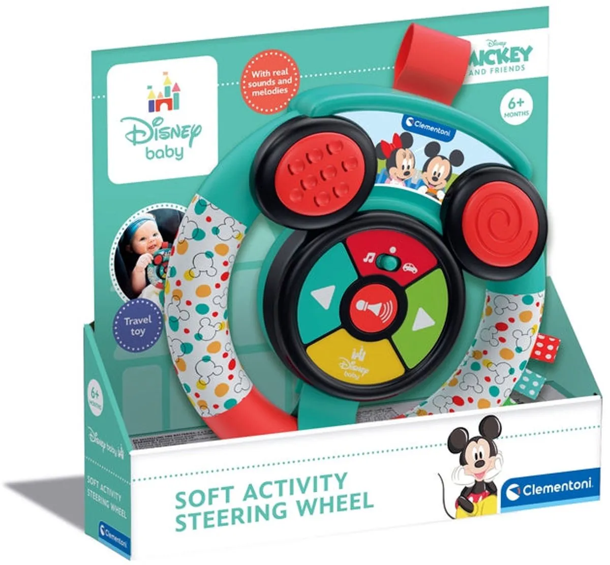 Clementoni Disney Mickey Mouse Auto Speelgoed - Multicolor