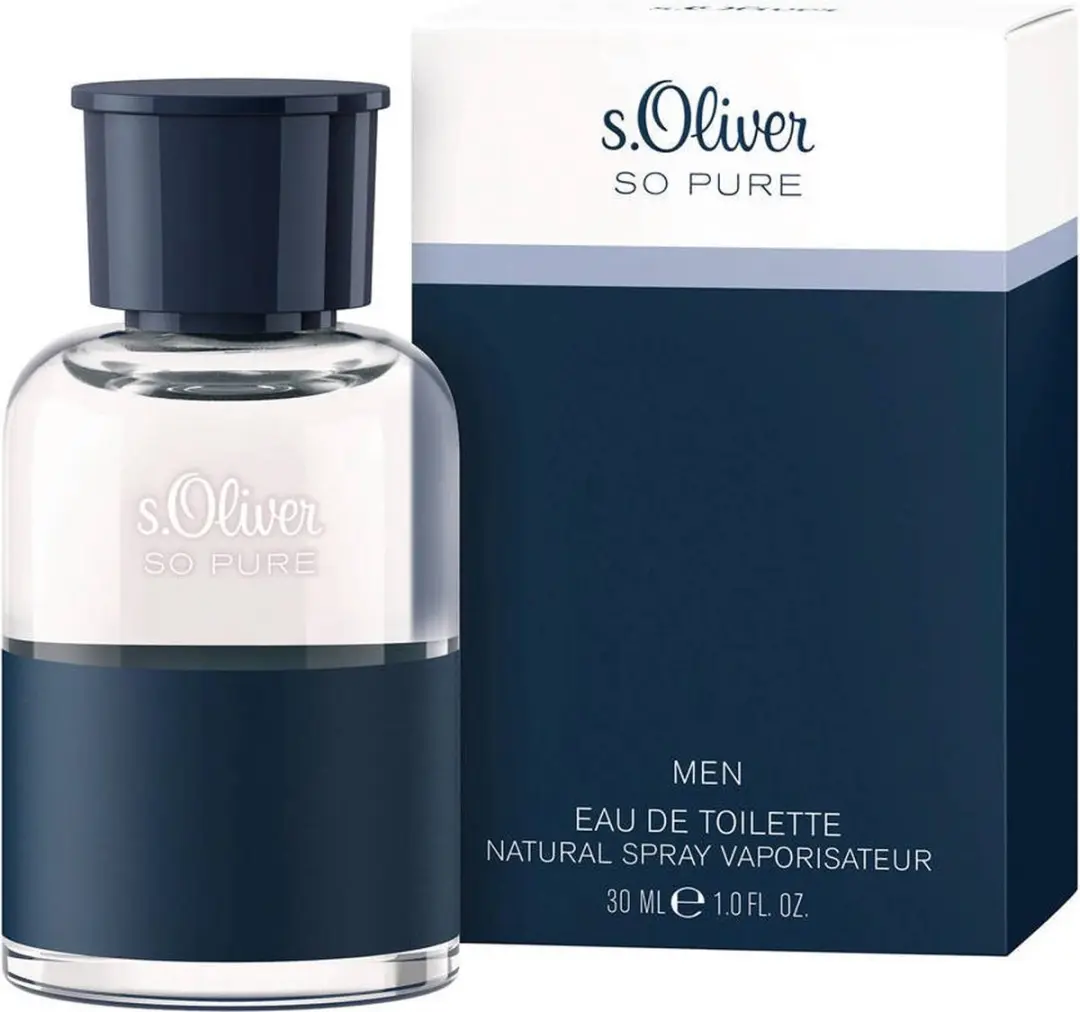 s.Oliver So Pure Men Eau de Toilette 30ml - afbeelding 6 van 6
