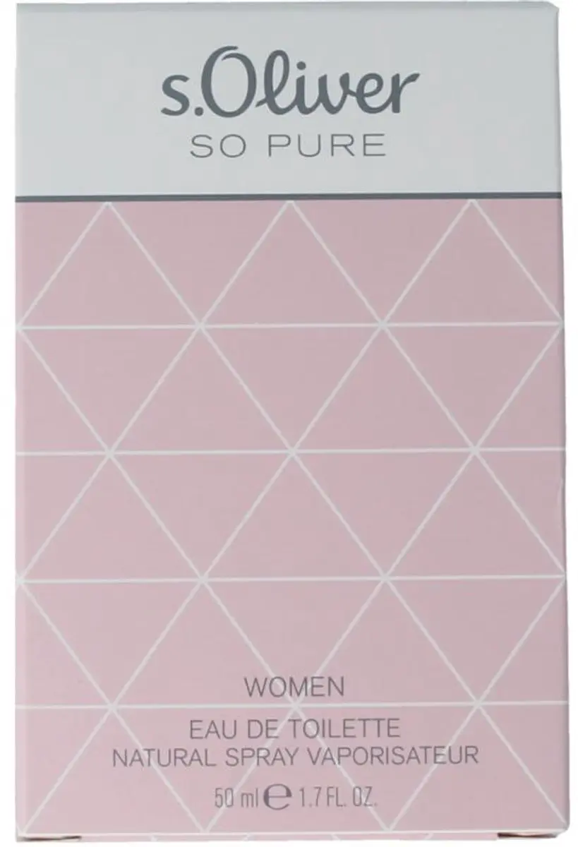 s.Oliver So Pure Women Eau de Toilette 50ml