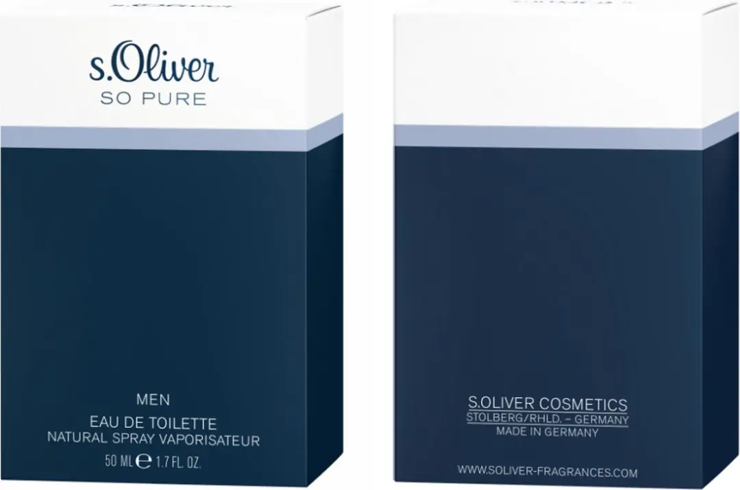 s.Oliver So Pure Men Eau de Toilette 50ml