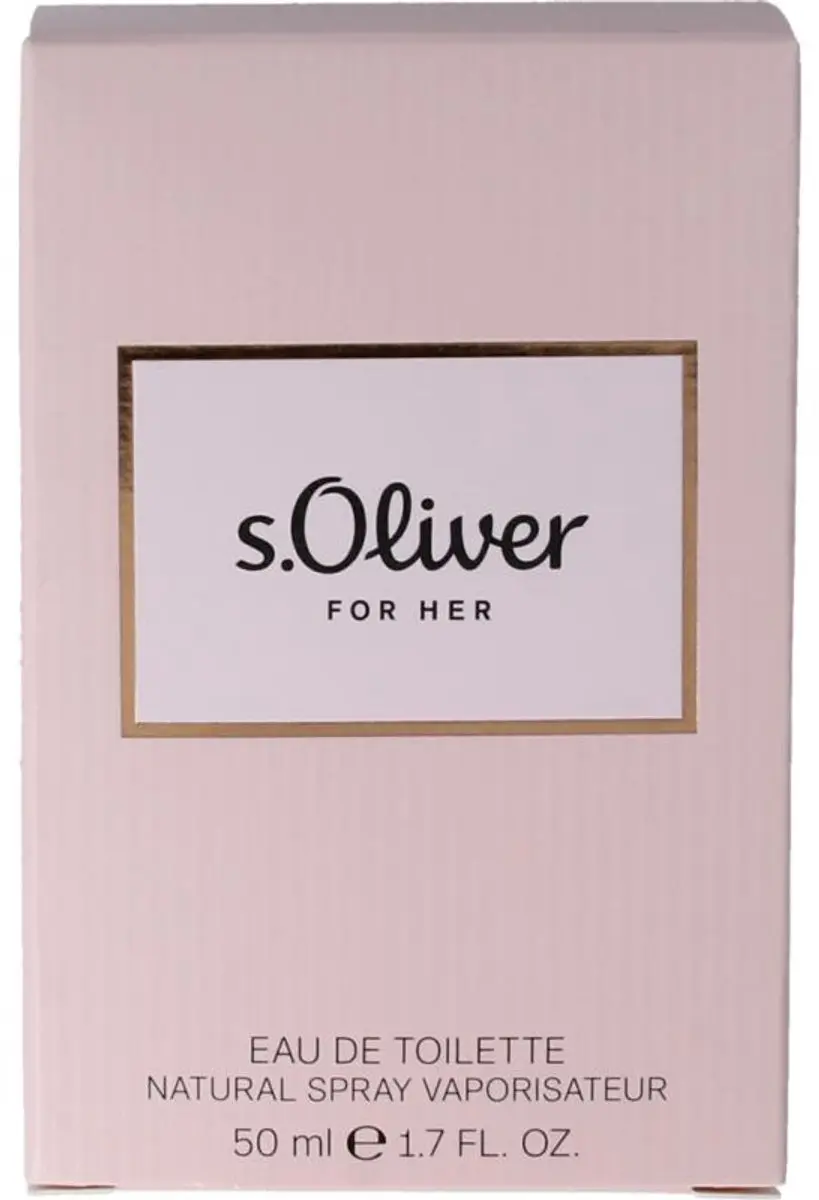 s.Oliver For Her Eau de Toilette 50ml