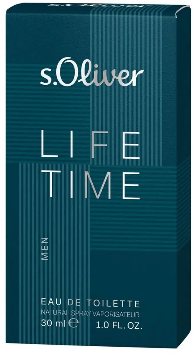 s.Oliver Life Time Eau de Toilette Heren 30ml