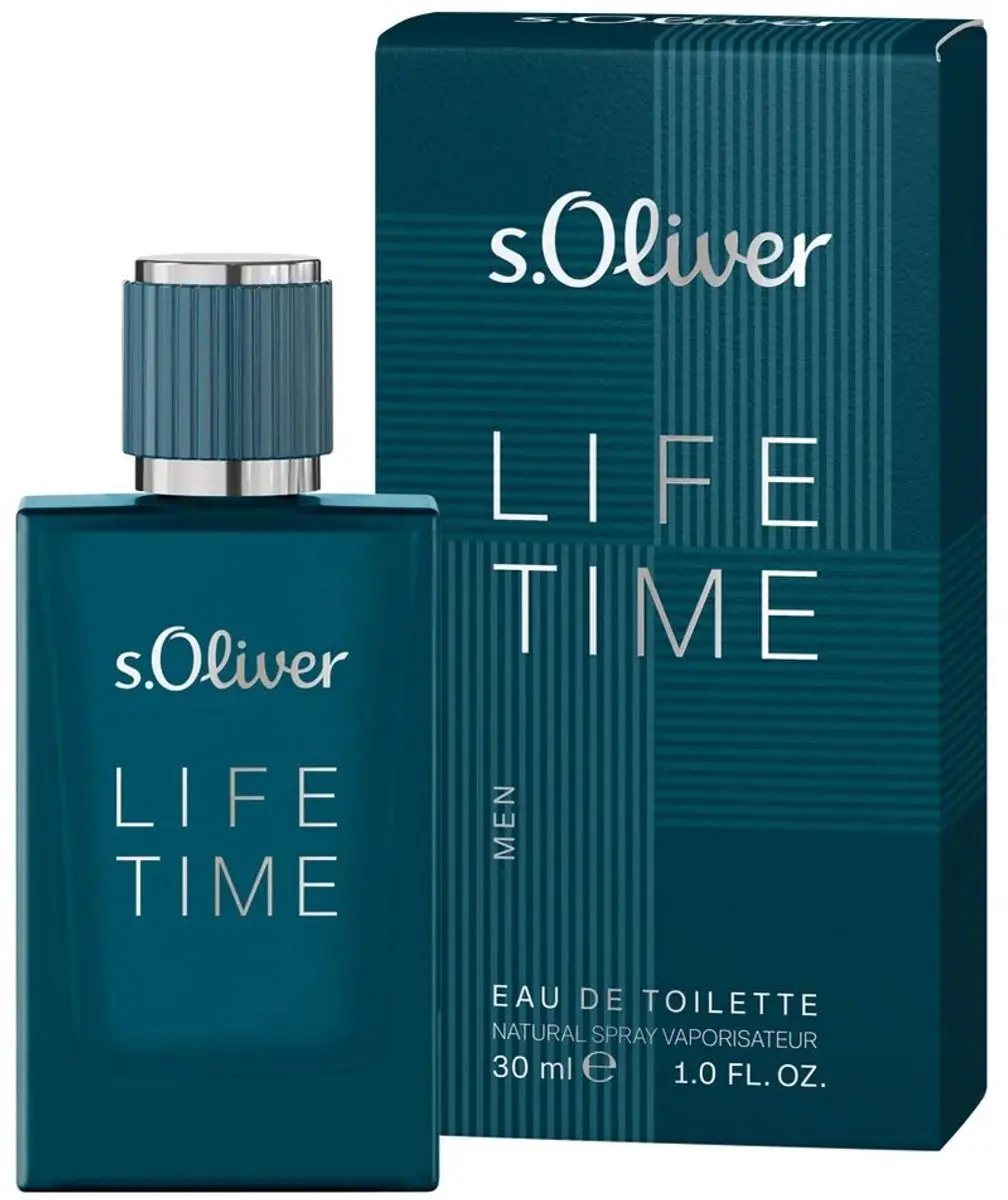 s.Oliver Life Time Eau de Toilette Heren 30ml