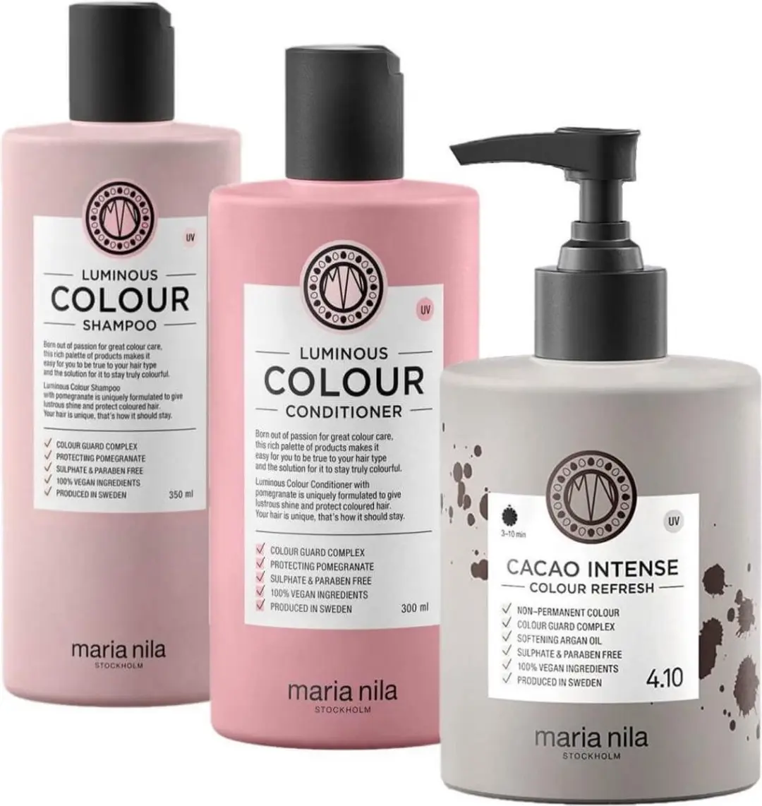 Maria Nila Luminous Colour Refresh Set Cacao Intense