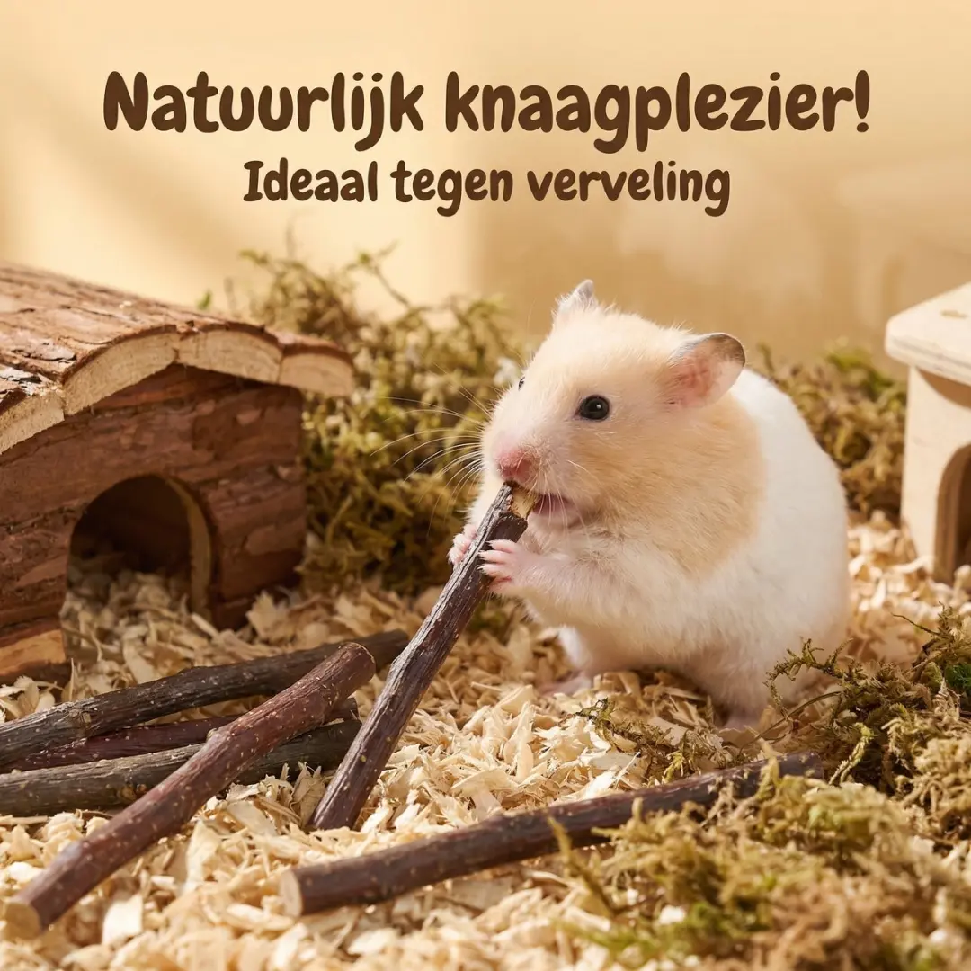 ECTEATOY Knaaghout Appeltakjes 100g - afbeelding 5 van 6