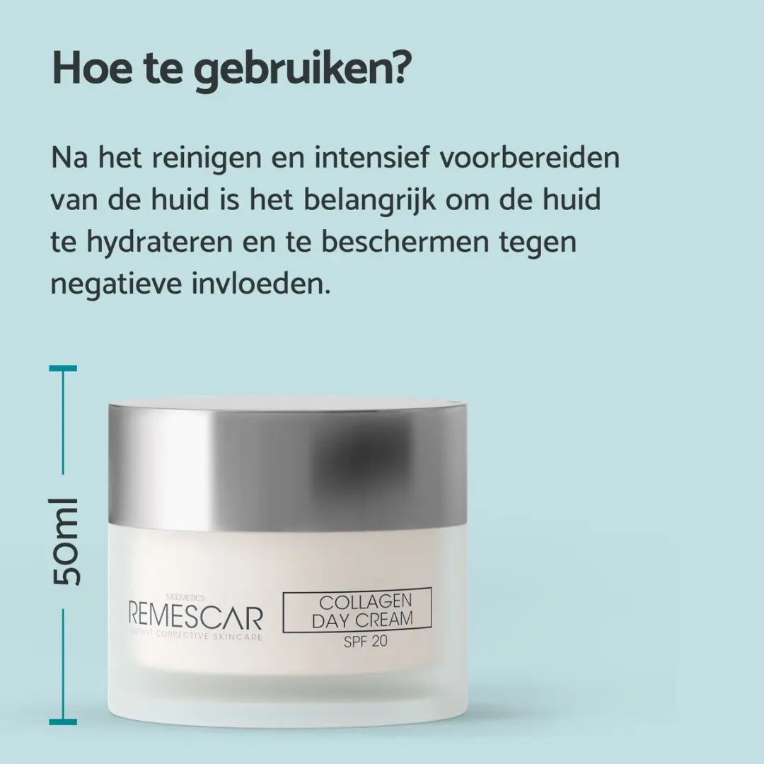 Remescar Collageen Dagcrème SPF 20 50ml