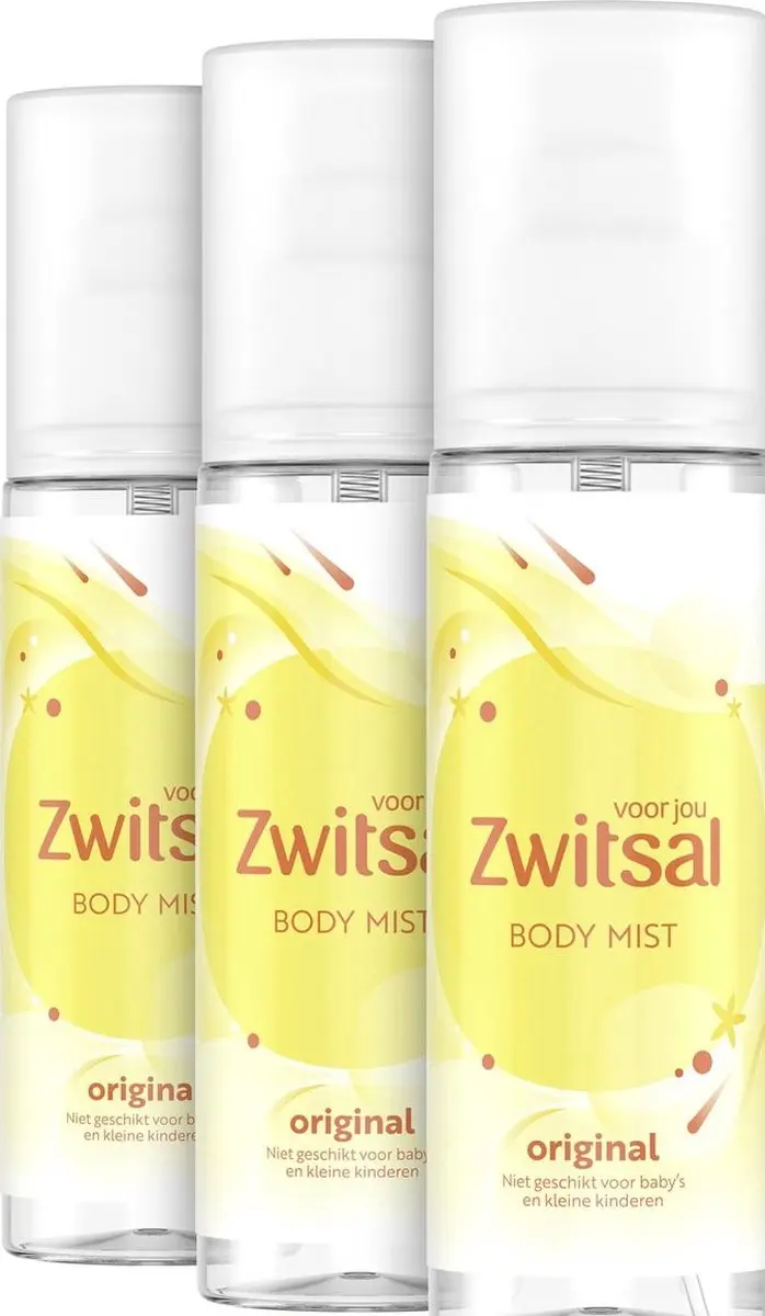 Zwitsal Bodymist Original 3x150ml