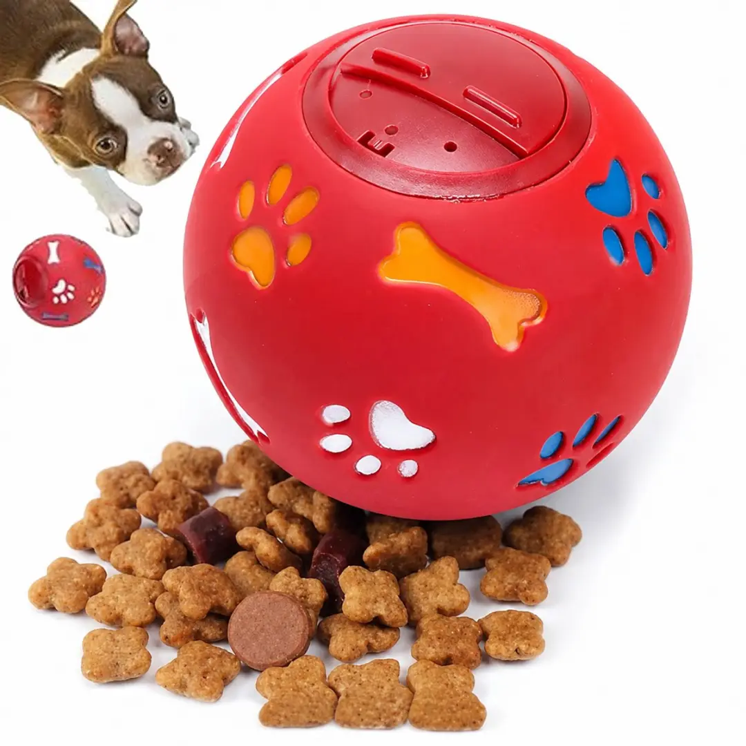 ECTEATOY Snackbal Honden Voederdispenser