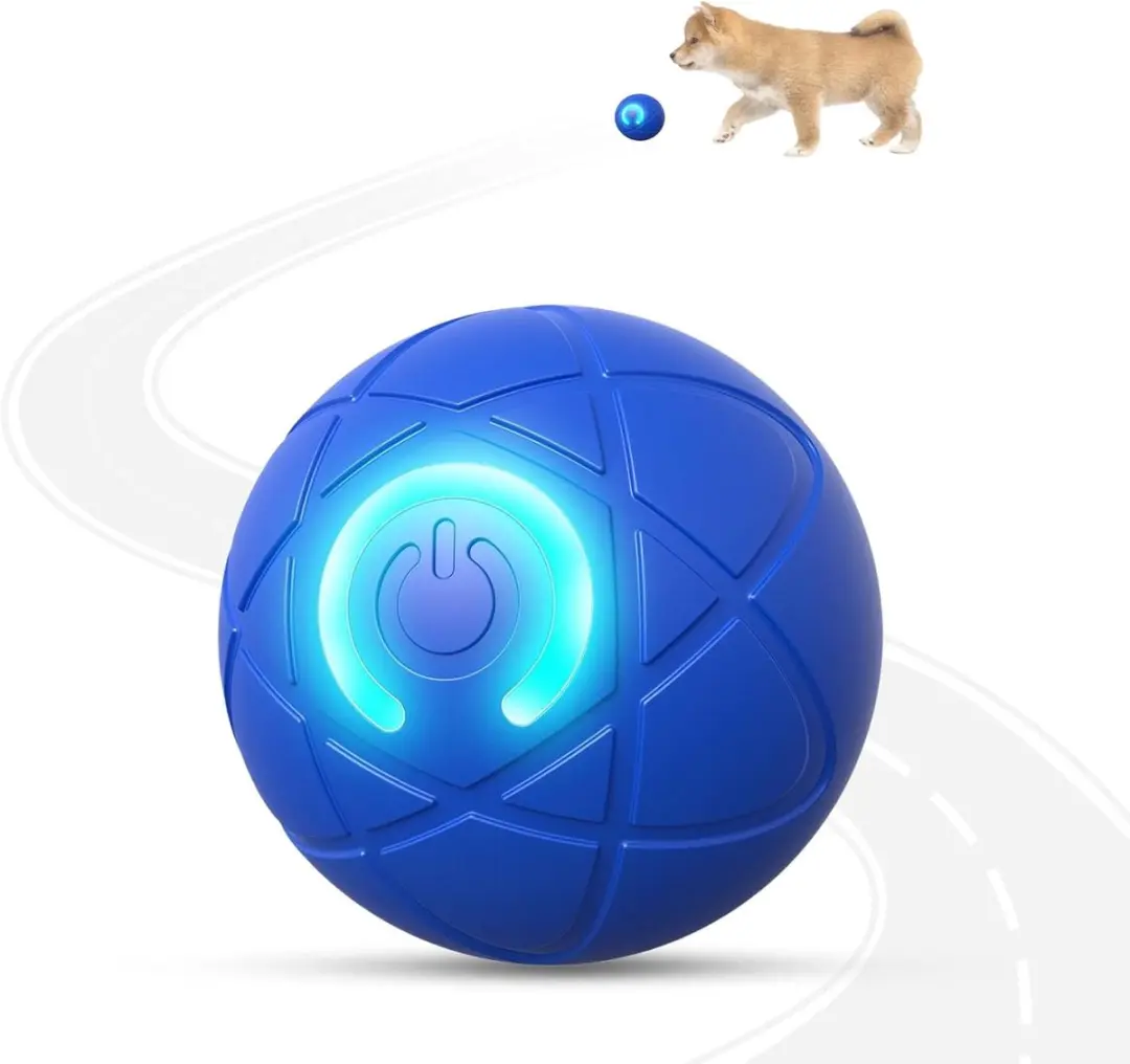 ECTEATOY Interactieve Vibrerende Bal LED - Blauw - afbeelding 6 van 6