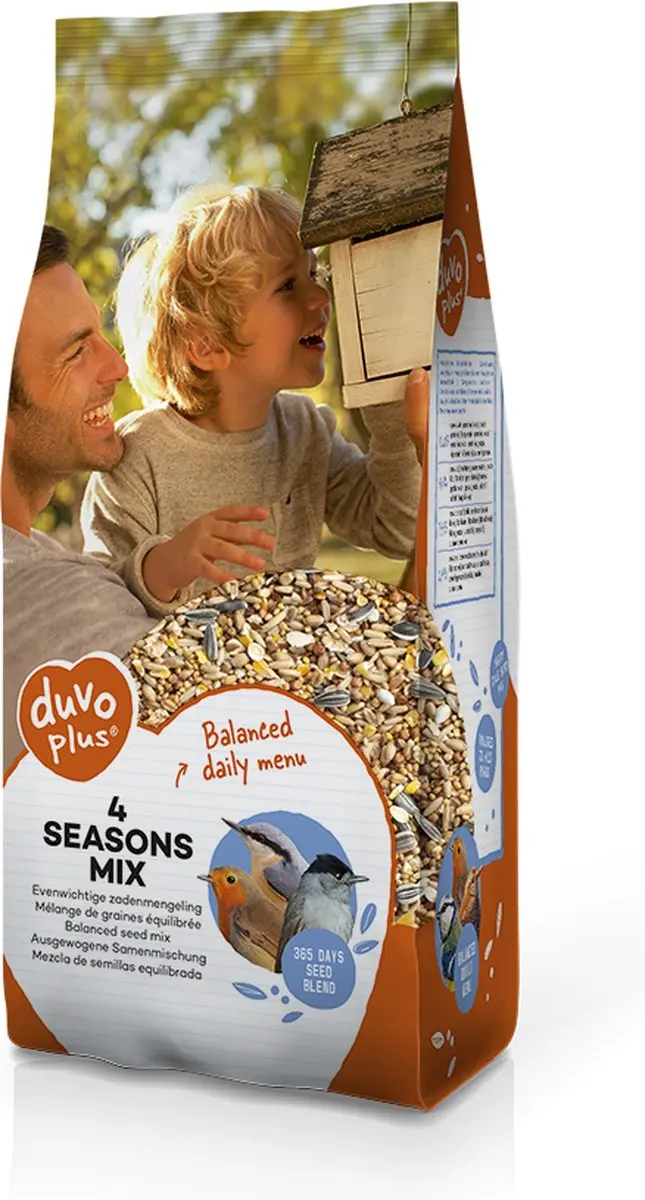 Duvo Buitenvogelvoer 4 Seizoenen Mix 20kg