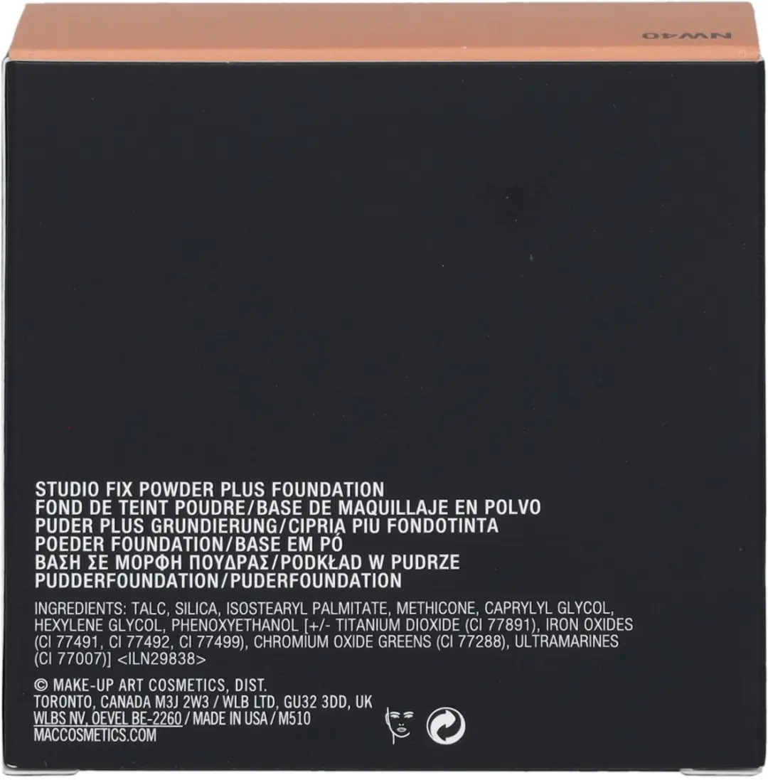 MAC Studio Fix Powder Plus Foundation NW40
