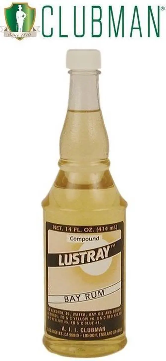 Clubman Pinaud Lustray After Shave Bay Rum 414ml