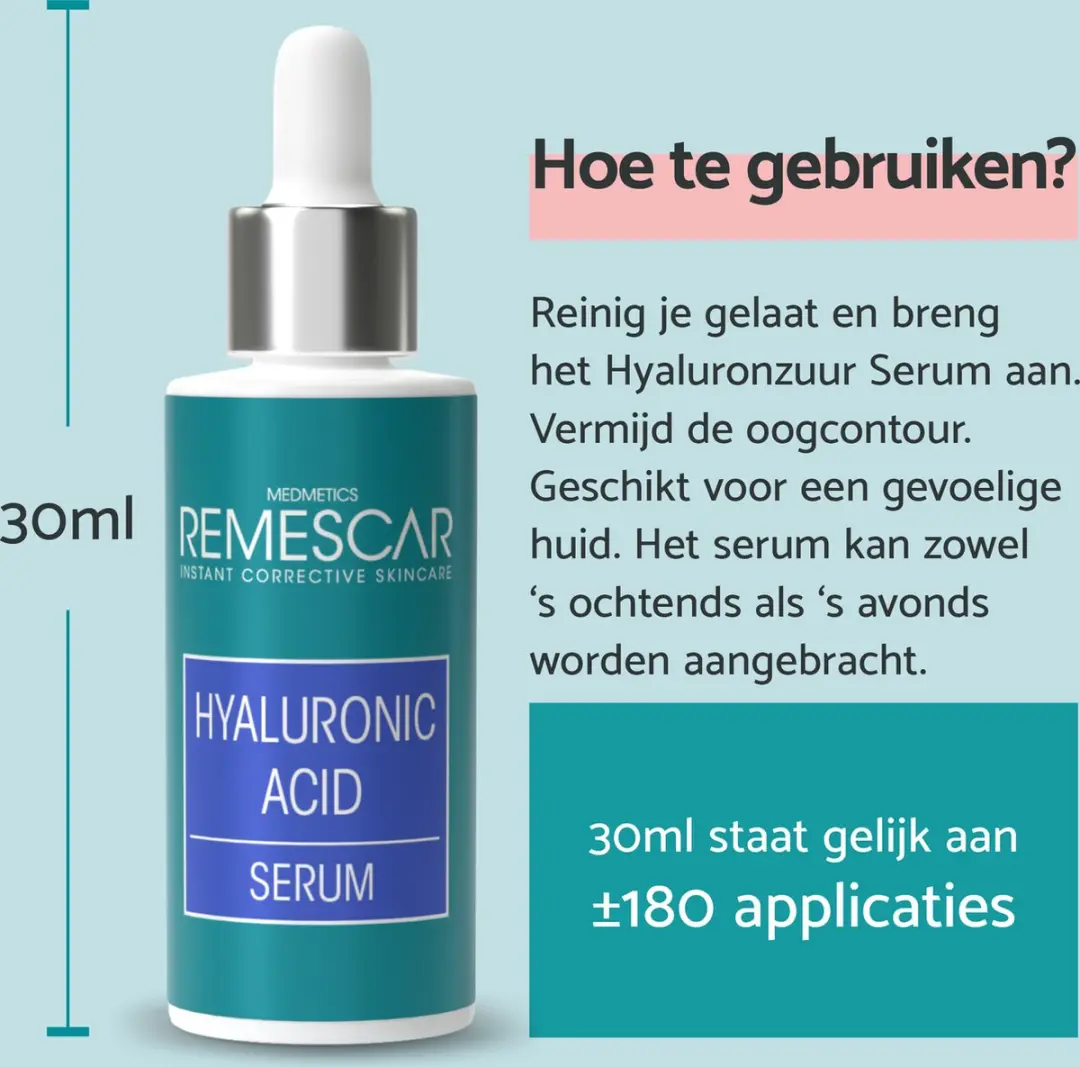 Remescar Hyaluronzuur Serum 30ml