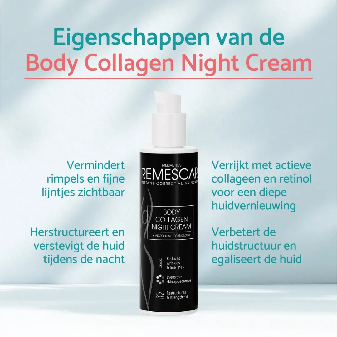 Remescar Collageen Nachtcrème Lichaam 200ml
