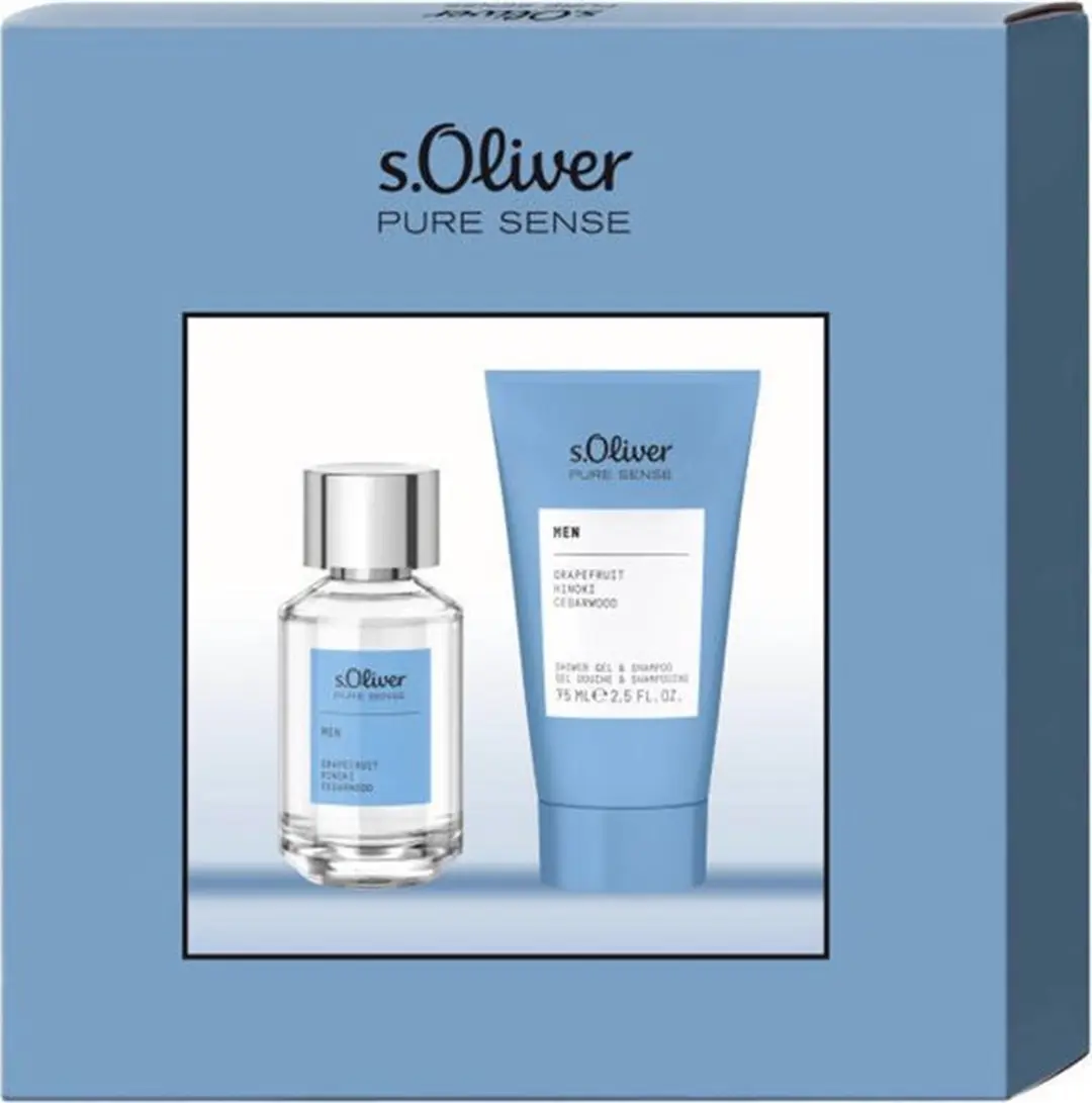 s.Oliver Pure Sense Men Geschenkset