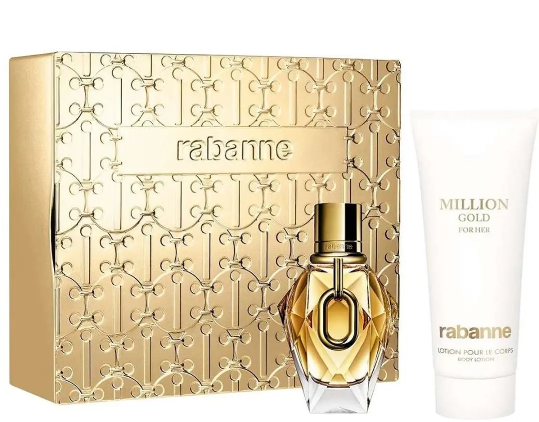 Paco Rabanne Million Gold For Her Eau de Parfum & Bodylotion