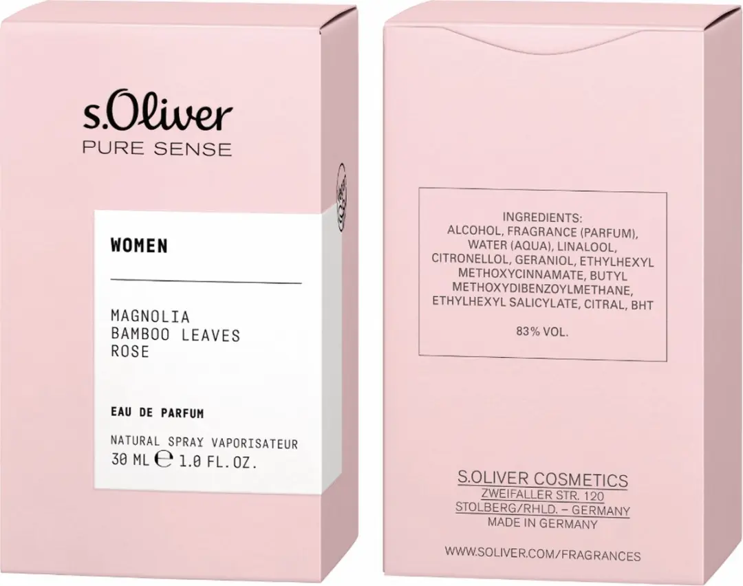 s.Oliver Pure Sense Woman Eau de Toilette 30ml