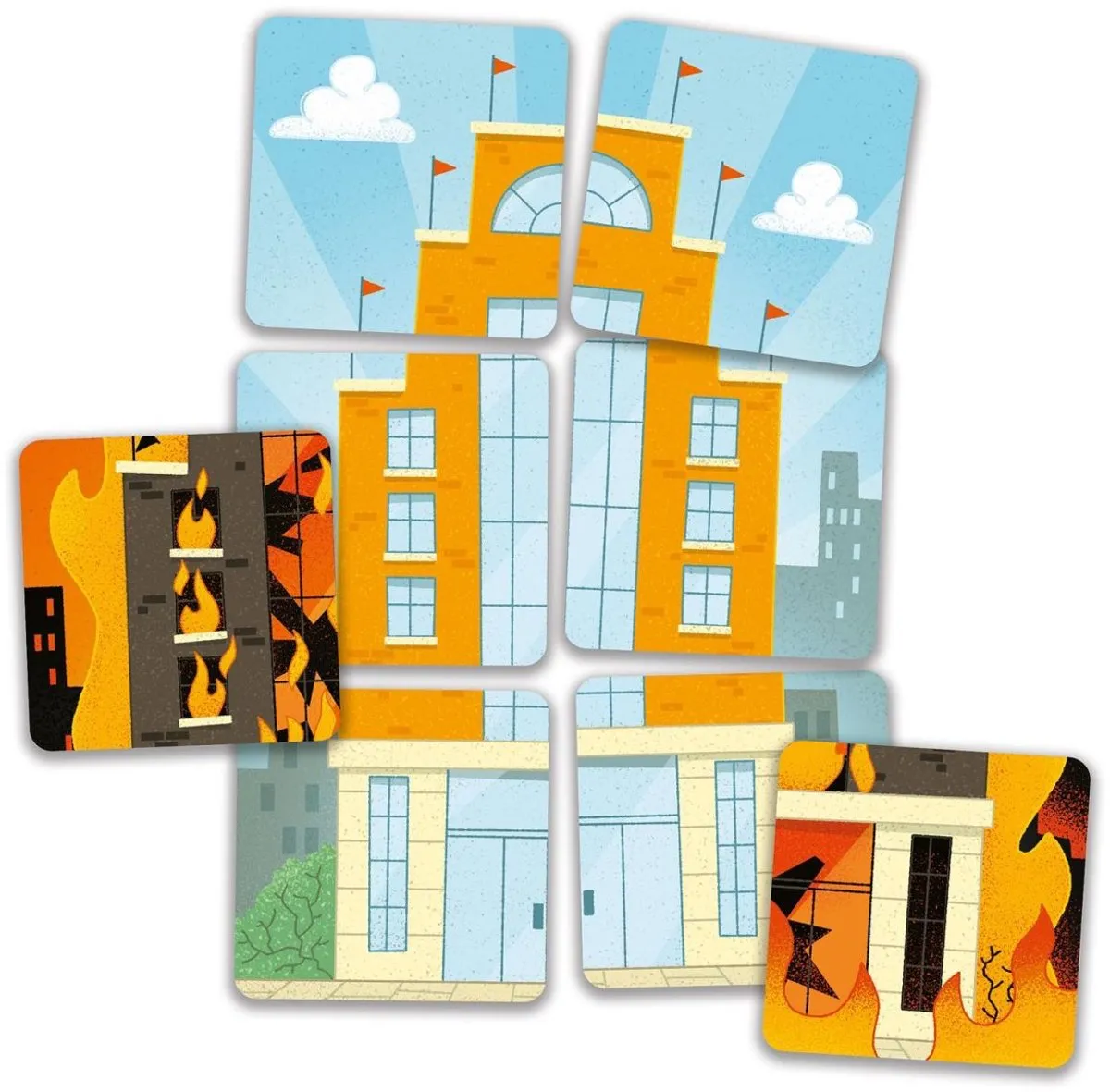 Djeco Hero Town - Bordspel - 2-4 Spelers
