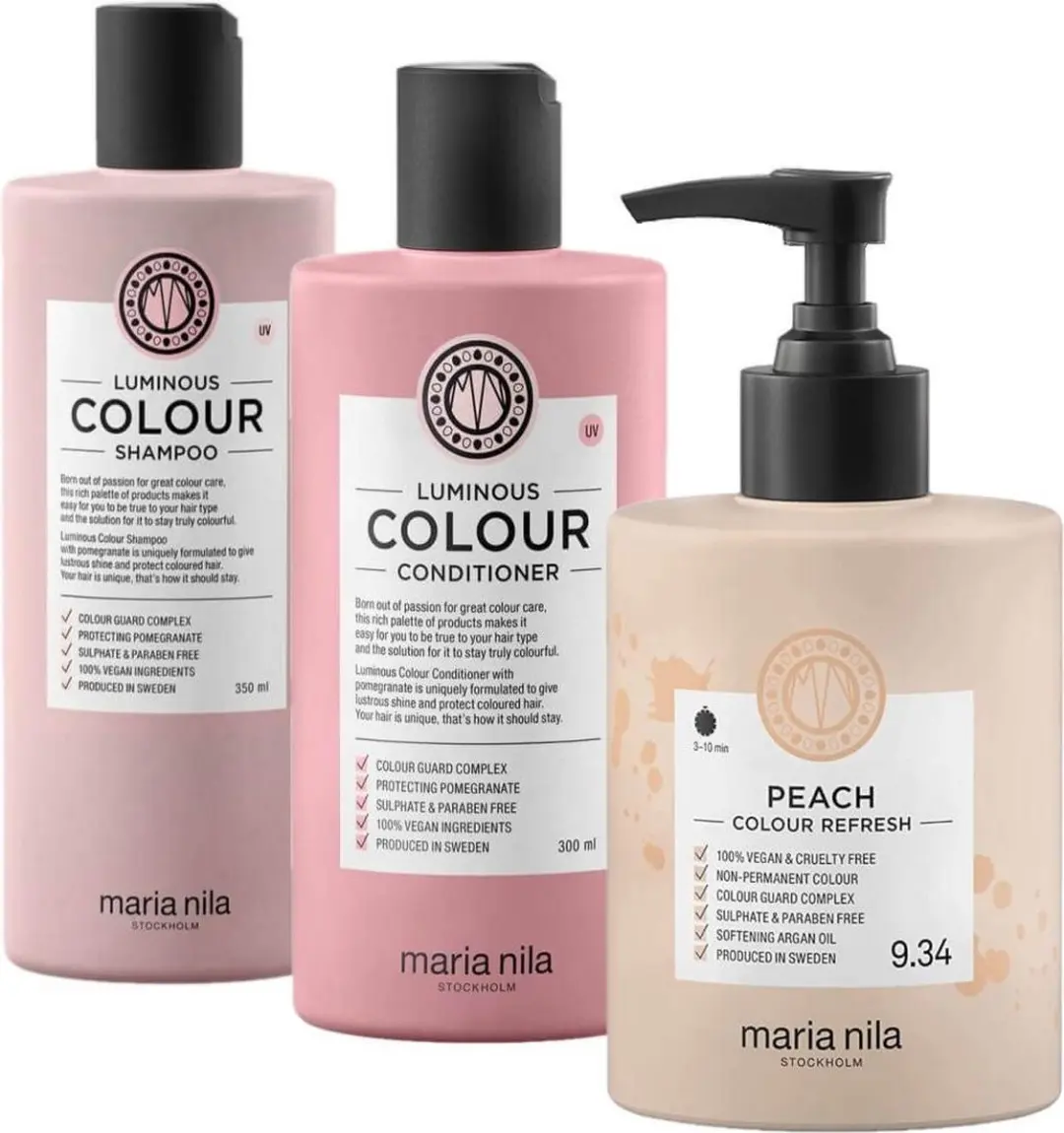 Maria Nila Luminous Colour Peach Set