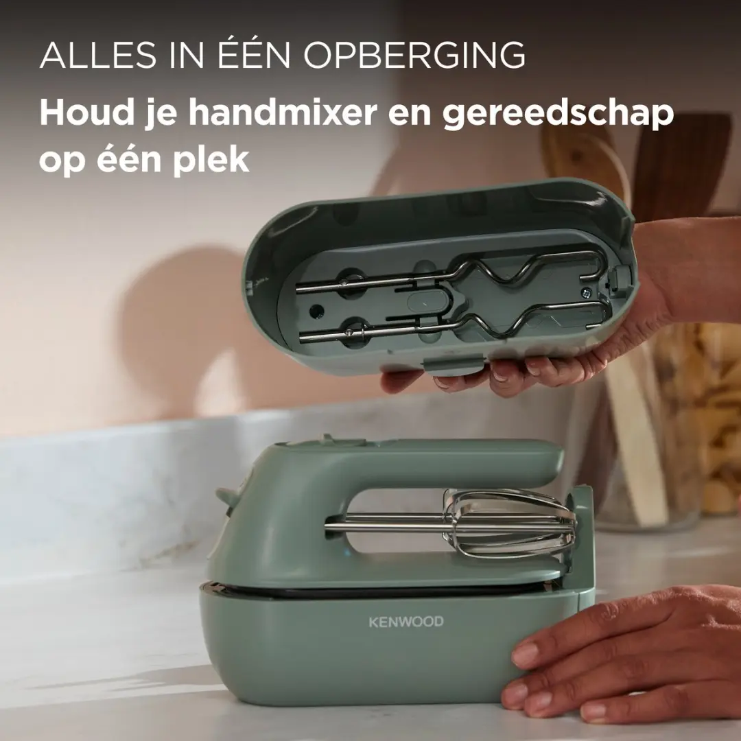 Kenwood Quickmix GO HMP40.000GR Handmixer - 350W - Groen