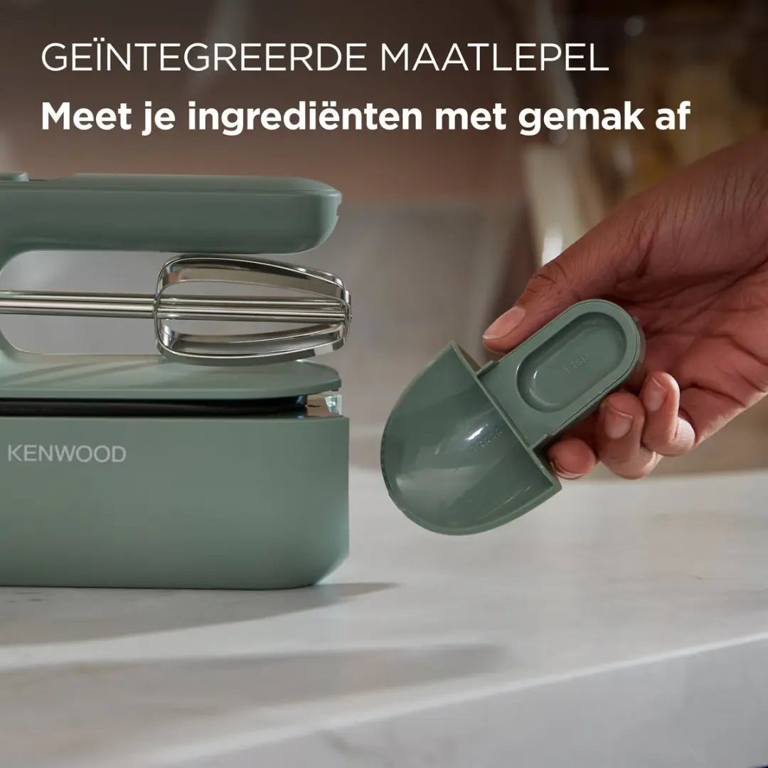 Kenwood Quickmix GO HMP40.000GR Handmixer - 350W - Groen - afbeelding 6 van 6