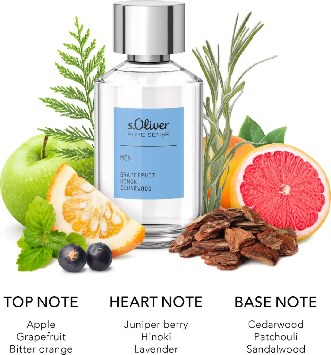 s.Oliver Pure Sense Men Eau de Toilette 30ml