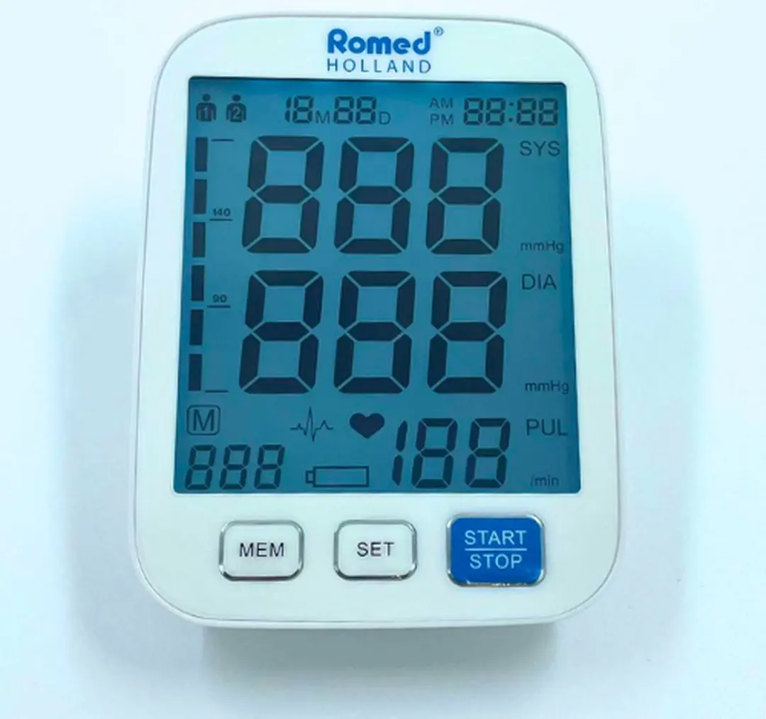 Romed Digitale Bloeddrukmeter 205AV - Bovenarm - Wit