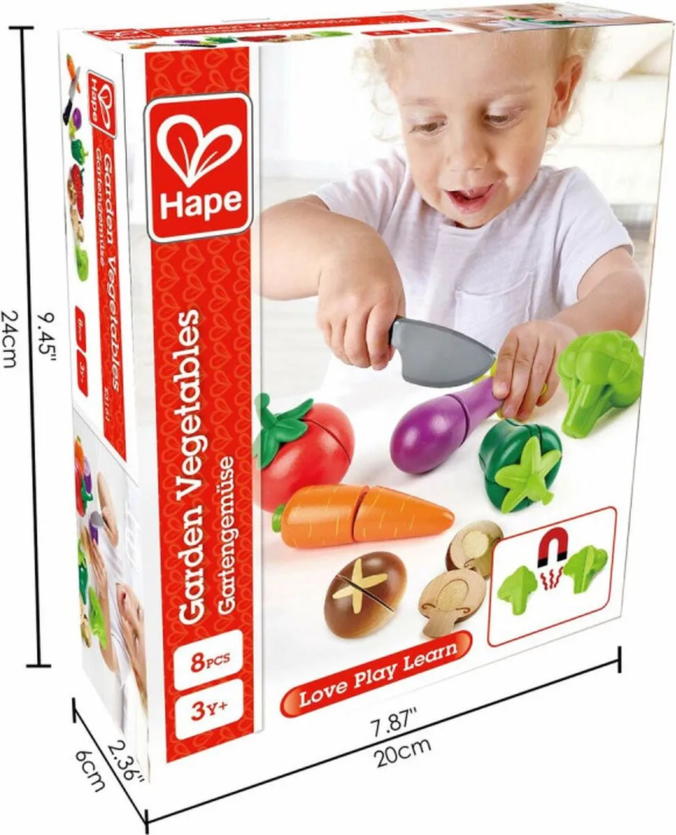Hape Verse Groenten - Veelkleurig