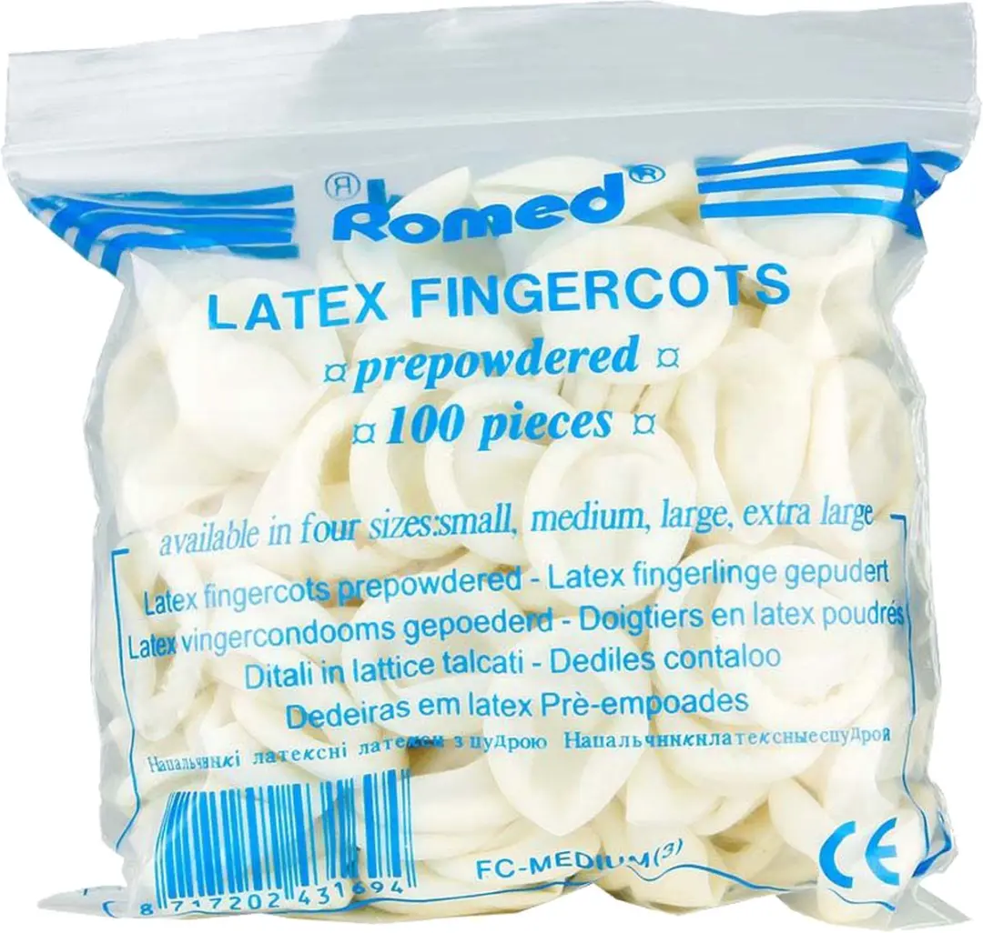 Romed Emro Vingerlingen Latex Condooms - 100 Stuks
