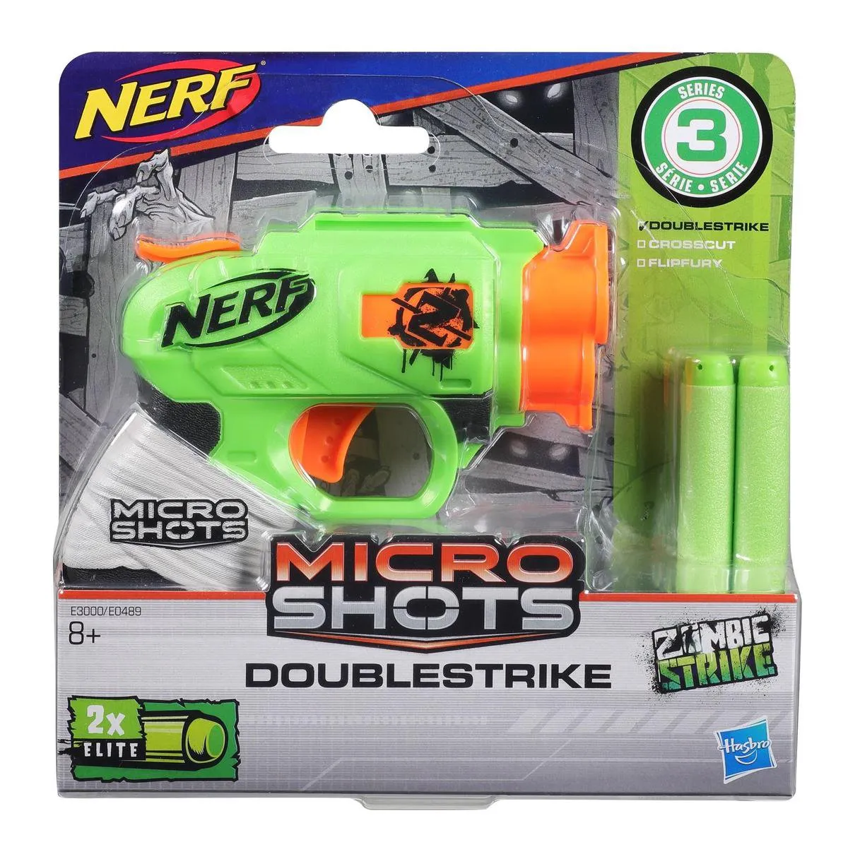 Nerf Microshots Doublestrike Blaster E3000